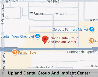 Map image for Root Canal Treatment in Upland, CA